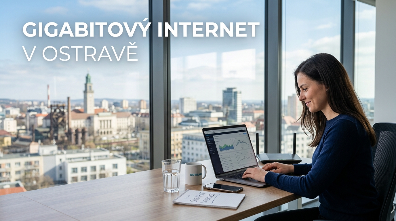 Gigabitový internet v Ostravě
